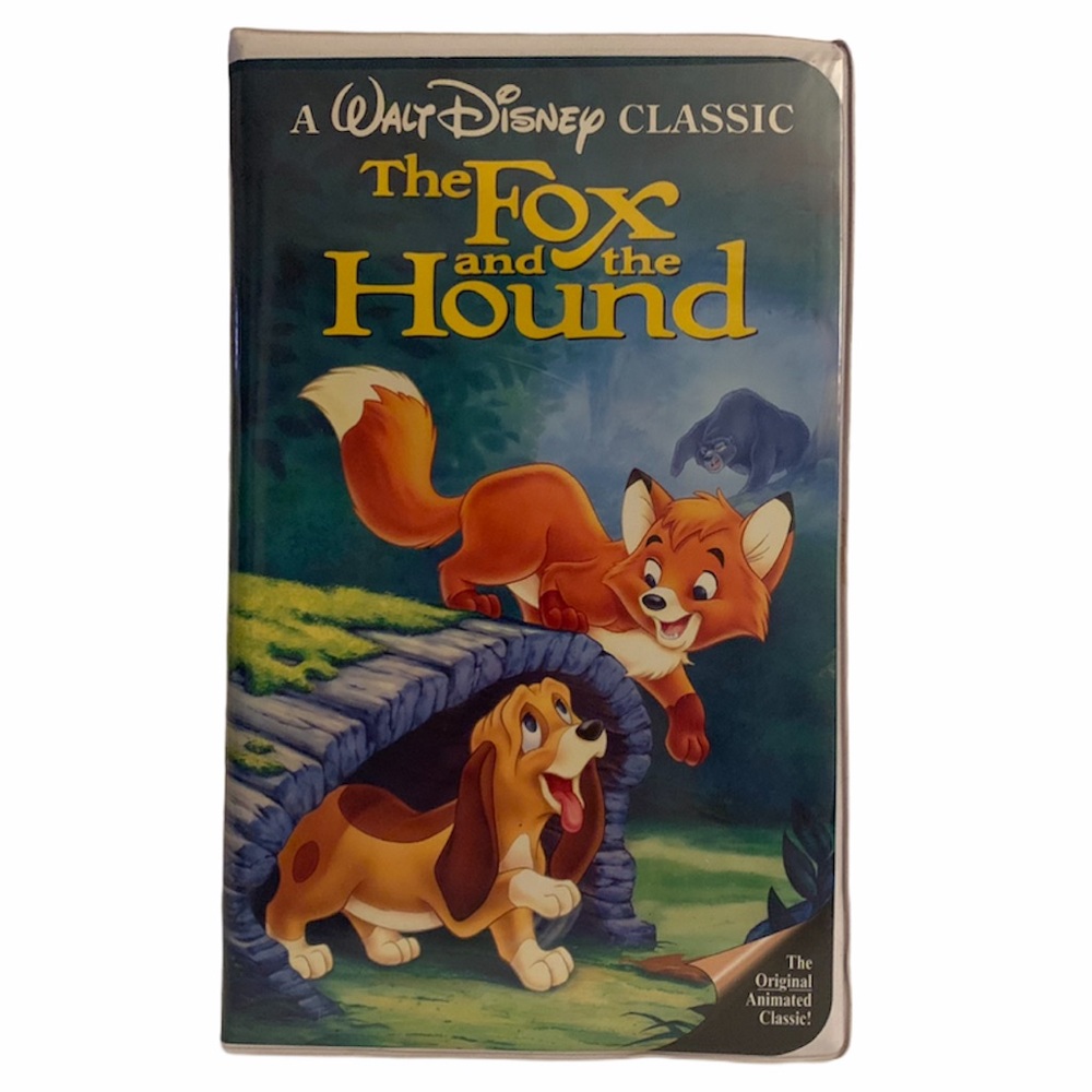 Disney Fox and The Hound VHS Tape